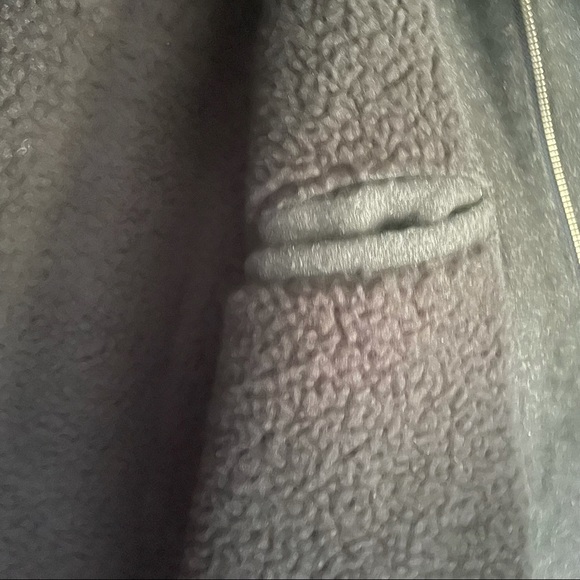 Men’s Charcoal Gray wool JCrew Sherpa lined jacket - Picture 6 of 8